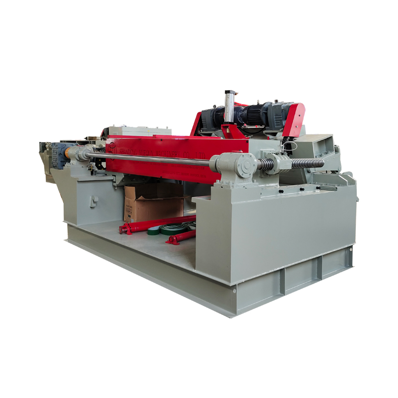 production machine for wood veneer/4feet spindless veneer production line
