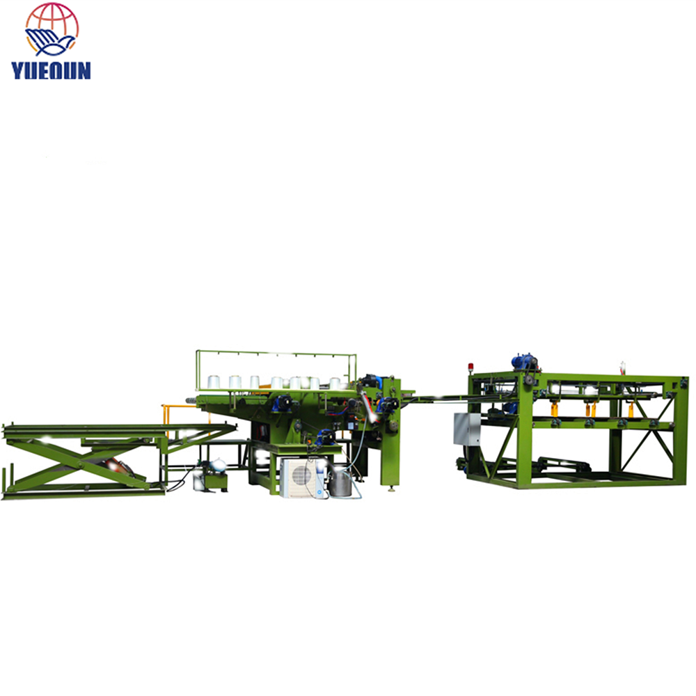 Automatic double sides core edge grinder veneer core builder for plywood production line