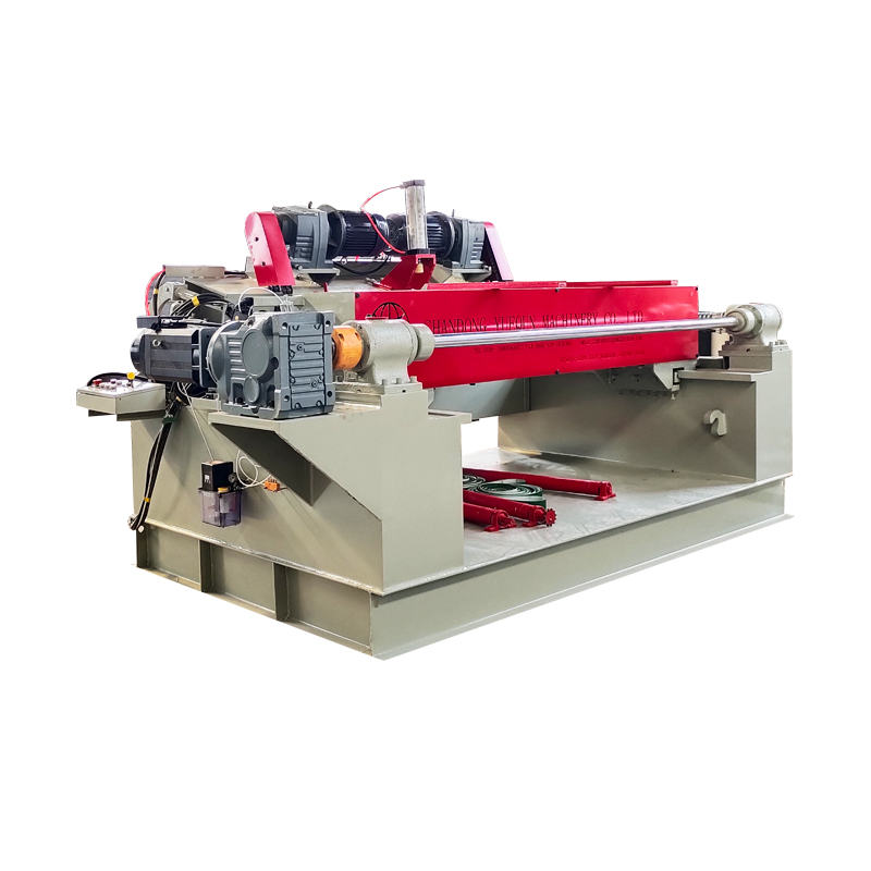 High-end 4ft Spindle Less Veneer Peeling Machine with Hydraulic Knife Holder
