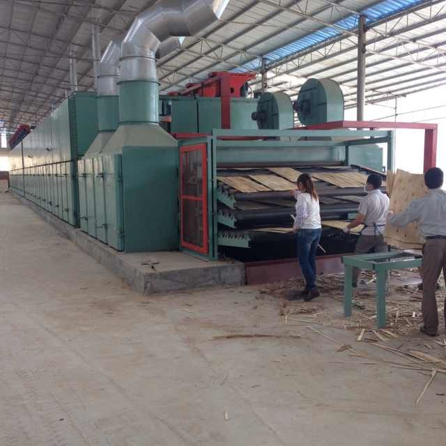 Mesh Plywood Roller Core Veneer Drying Machine
